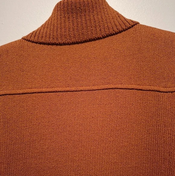 St. John Sport Burnt Orange Wool Blend Jacket Blazer Size Medium - Picture 10 of 10